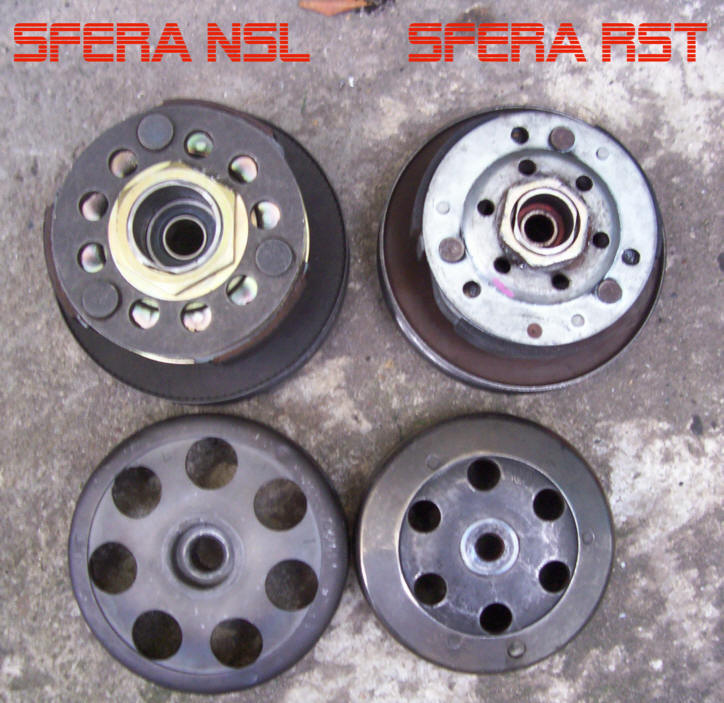 Sfera NSL 80 Getriebe in die Sfera RST 50 einbauen
