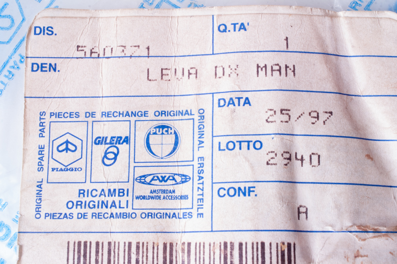 Bremshebel Wechsel Piaggio Sfera RST 