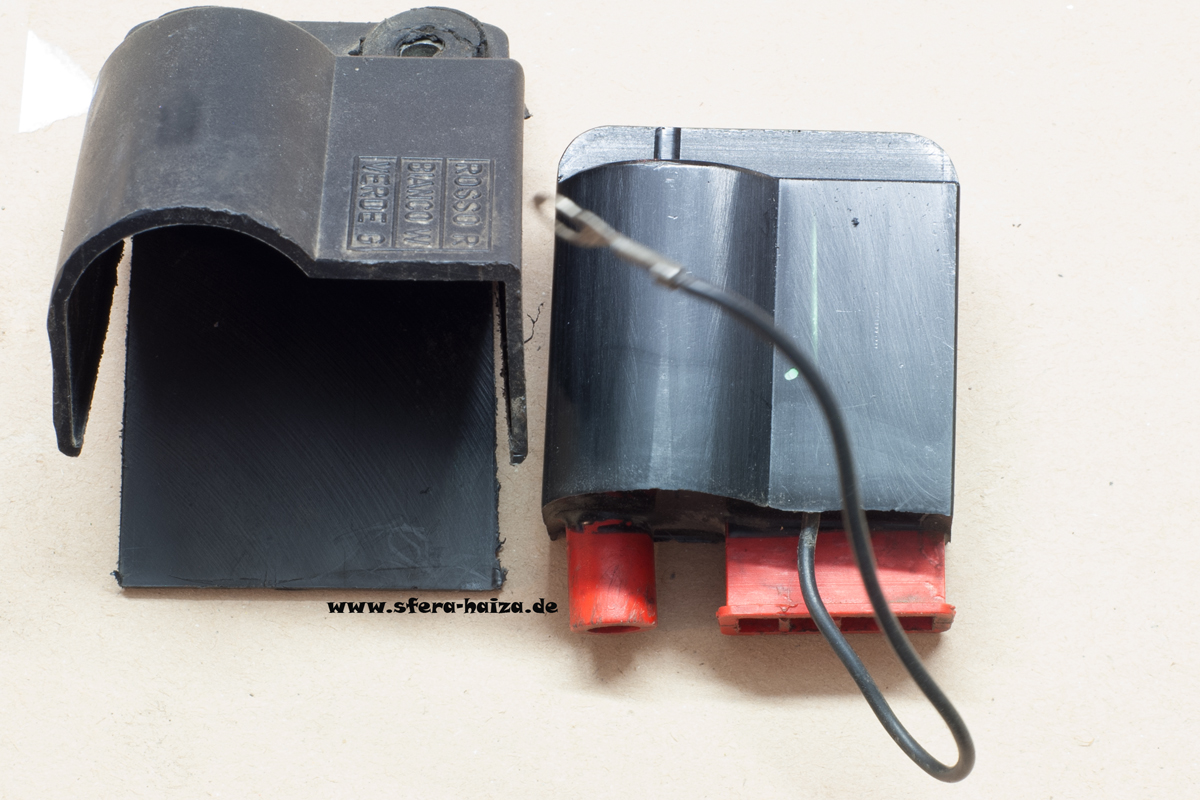 Schnittmodell einer 50iger Piaggio Sfera TPH ZIP Zündspule