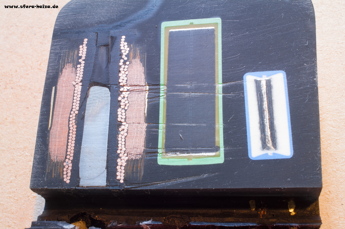 Schnittmodell einer 50iger Piaggio Sfera TPH ZIP Zündspule