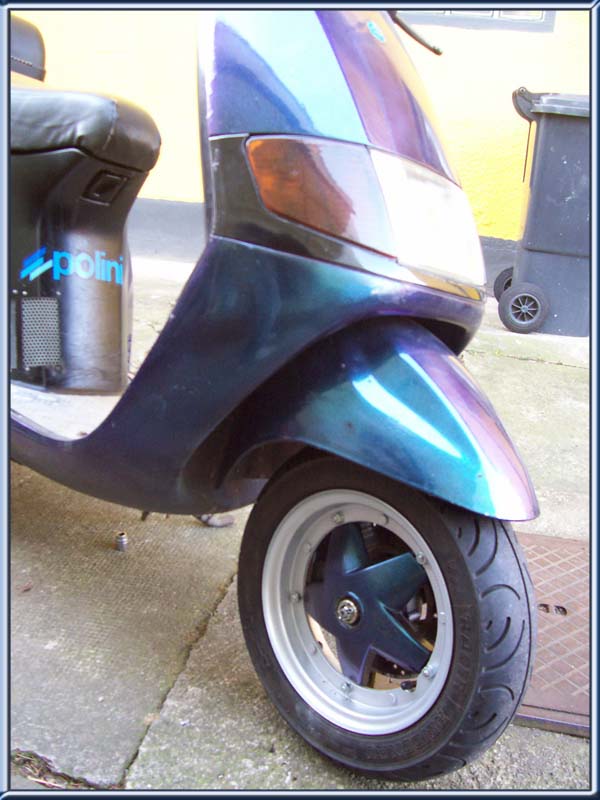 Montage Gabel Piaggio SKR Quatz in Sfera NSL RST