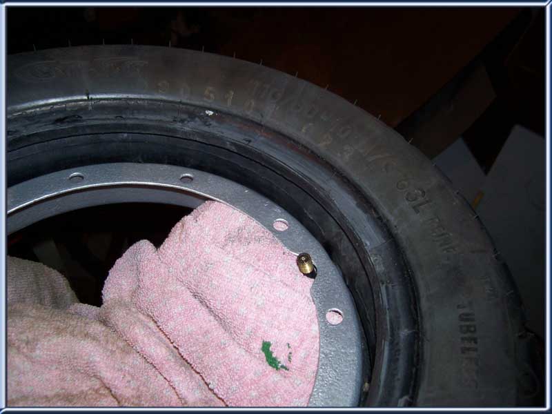 Montage Felgen Piaggio SKR Quatz in Sfera NSL RST