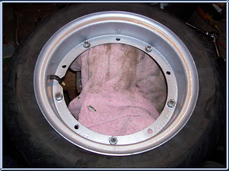 Montage Felgen Piaggio SKR Quatz in Sfera NSL RST