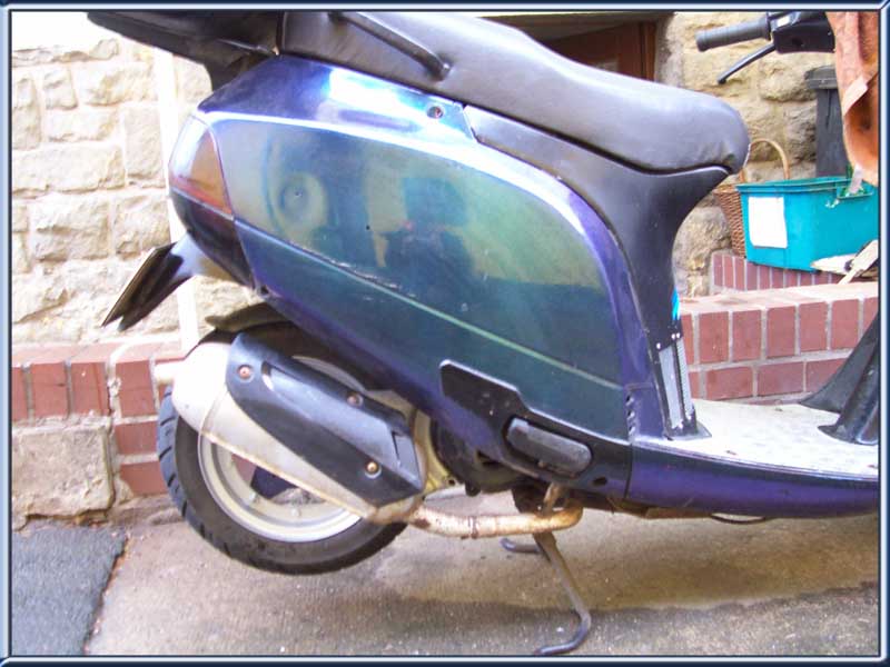 Montage Felgen Piaggio SKR Quatz in Sfera NSL RST