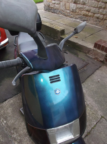 Stoßdämpferfederwechsel Piaggio