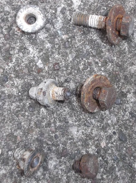 Stoßdämpferfederwechsel Piaggio