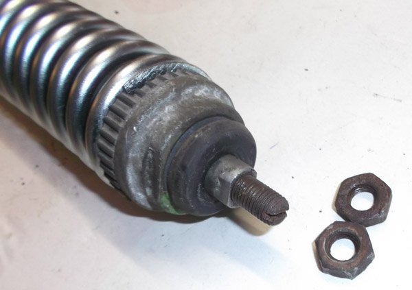 Stoßdämpferfederwechsel Piaggio