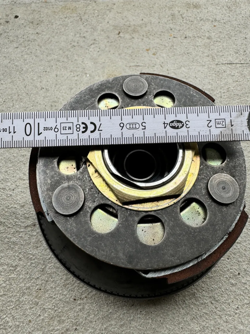 Gegendruckfeder Für Piaggio Sfera 50 (1991-1994) – 25% Härter, Gelb, Von Citomerx