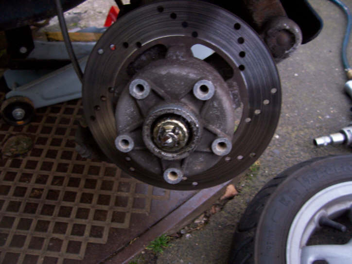 Bremsscheibenwechsel Sfera RST