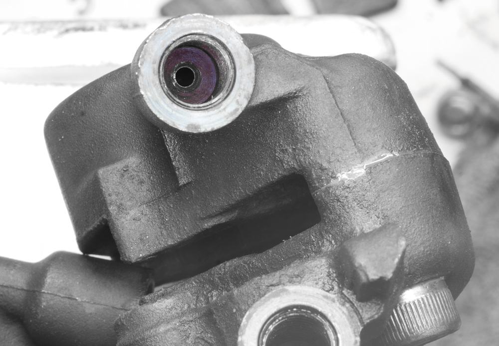 Piaggio Sfera Bremszange zerlegt reinigen