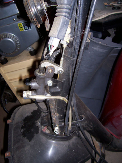 Sfera RST Gabel in Sfera NSL Abbildung des original Sfera RST Bremskraftverstaerkers