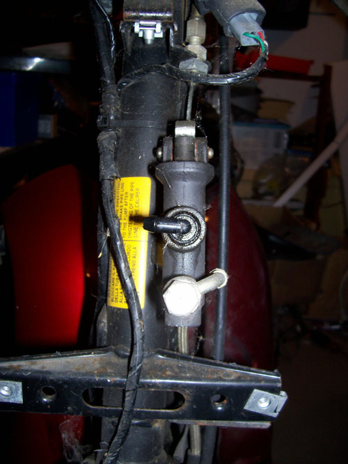 Sfera RST Gabel in Sfera NSL Abbildung des original Sfera RST Bremskraftverstaerkers