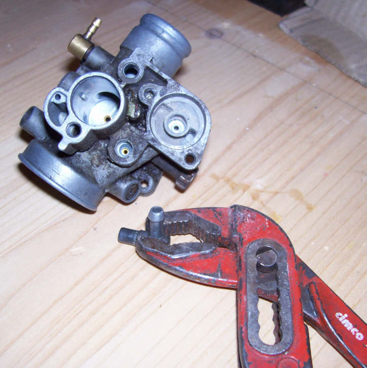 Piaggio Schwimmerfunktion aendern