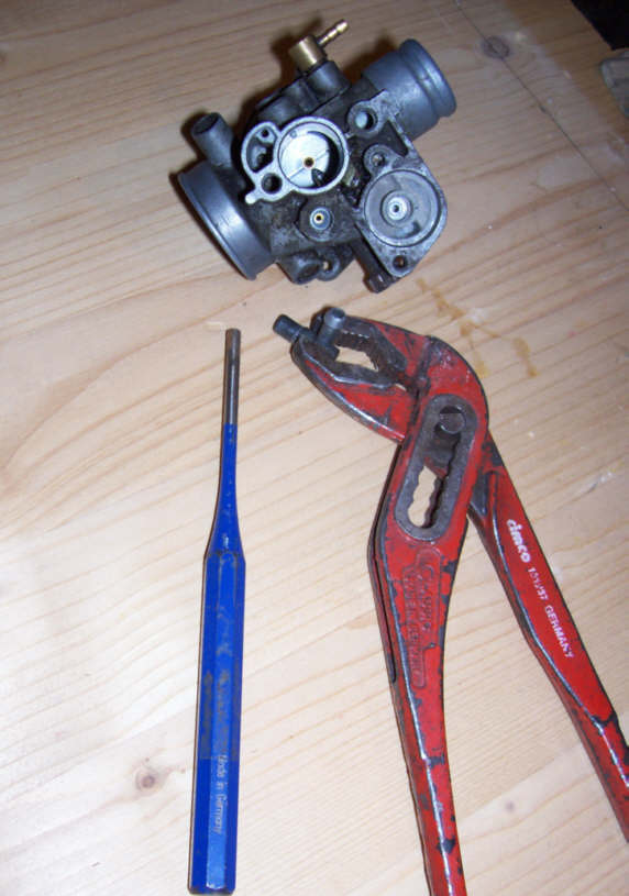 Piaggio Schwimmerfunktion aendern