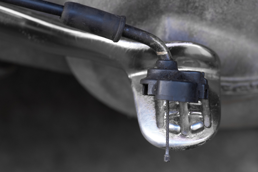 Sfera Bowdenzug in den Gaschieber einbauen 