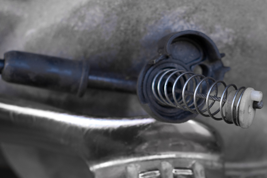 Sfera Bowdenzug in den Gaschieber einbauen 