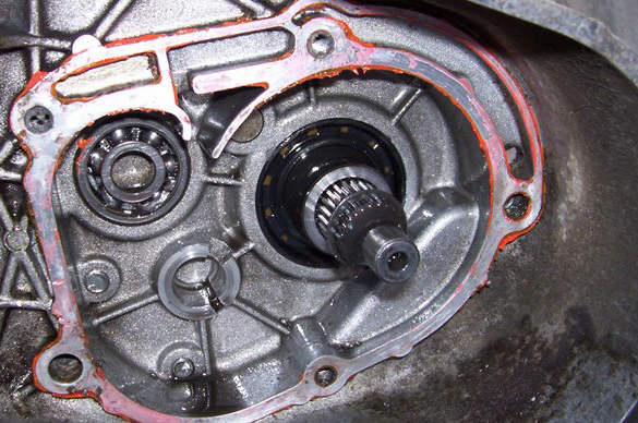 Getriebelager Tausch