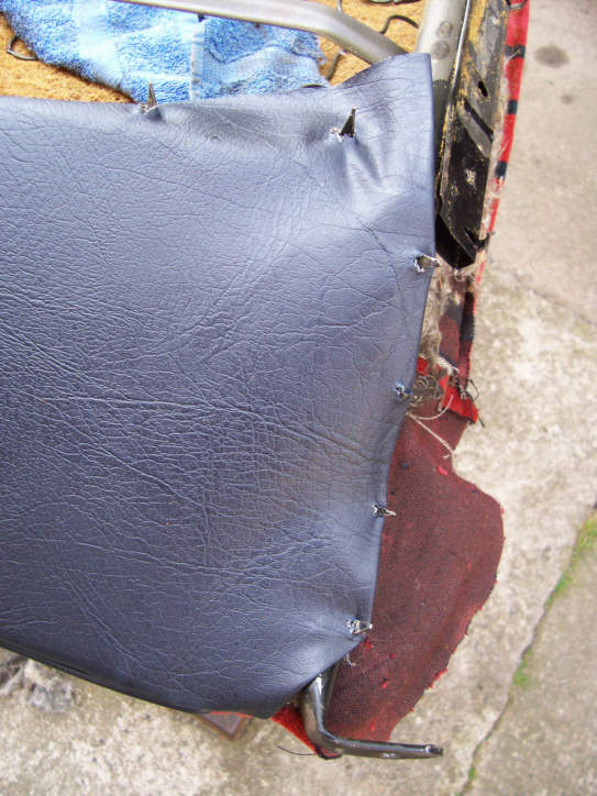 Tausch vom Sitzbankbezug