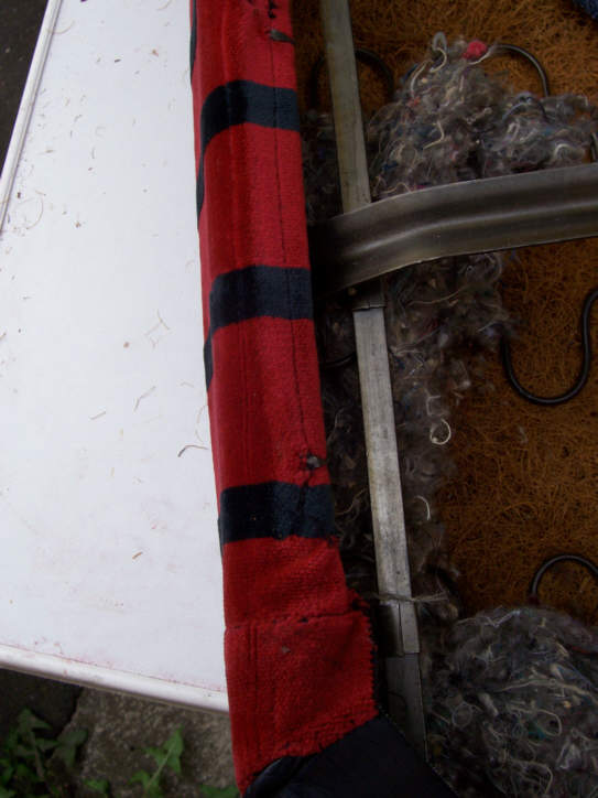 Tausch vom Sitzbankbezug