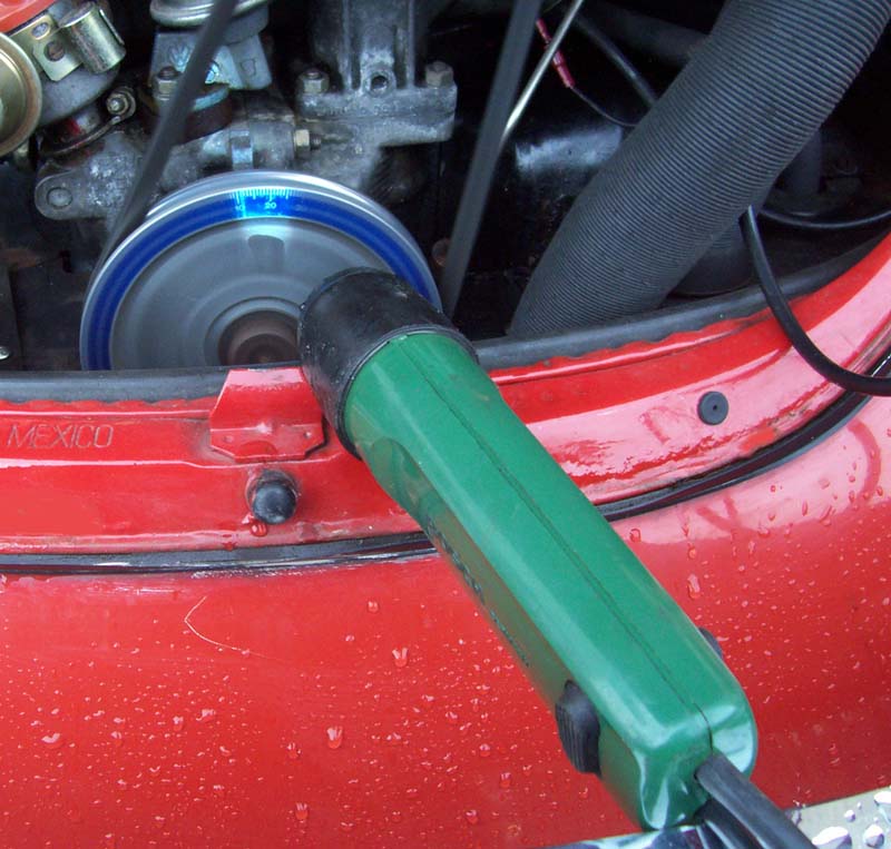 Zuendzeitpunkt einstellen