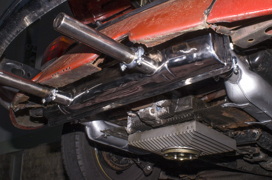 Kaefer Samtrot Endtopf aus Edelstahl Rostfrei