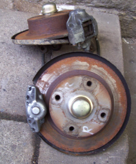 Scheibenbremse im Kaefer