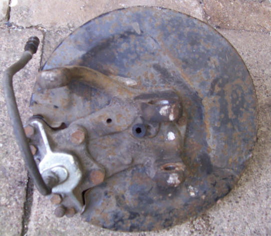 Scheibenbremse im Kaefer