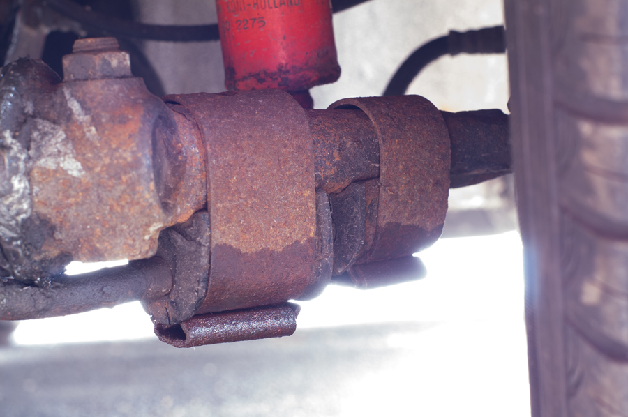 Edelstahl Schellen Kaefer Stabi Frontstabi Samtrot