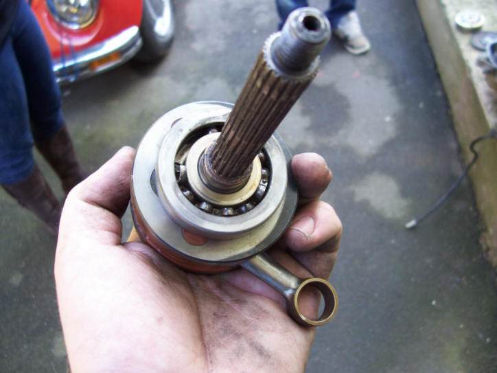 Sfera RST Kurbelwellenlagerschaden Lagerschaden