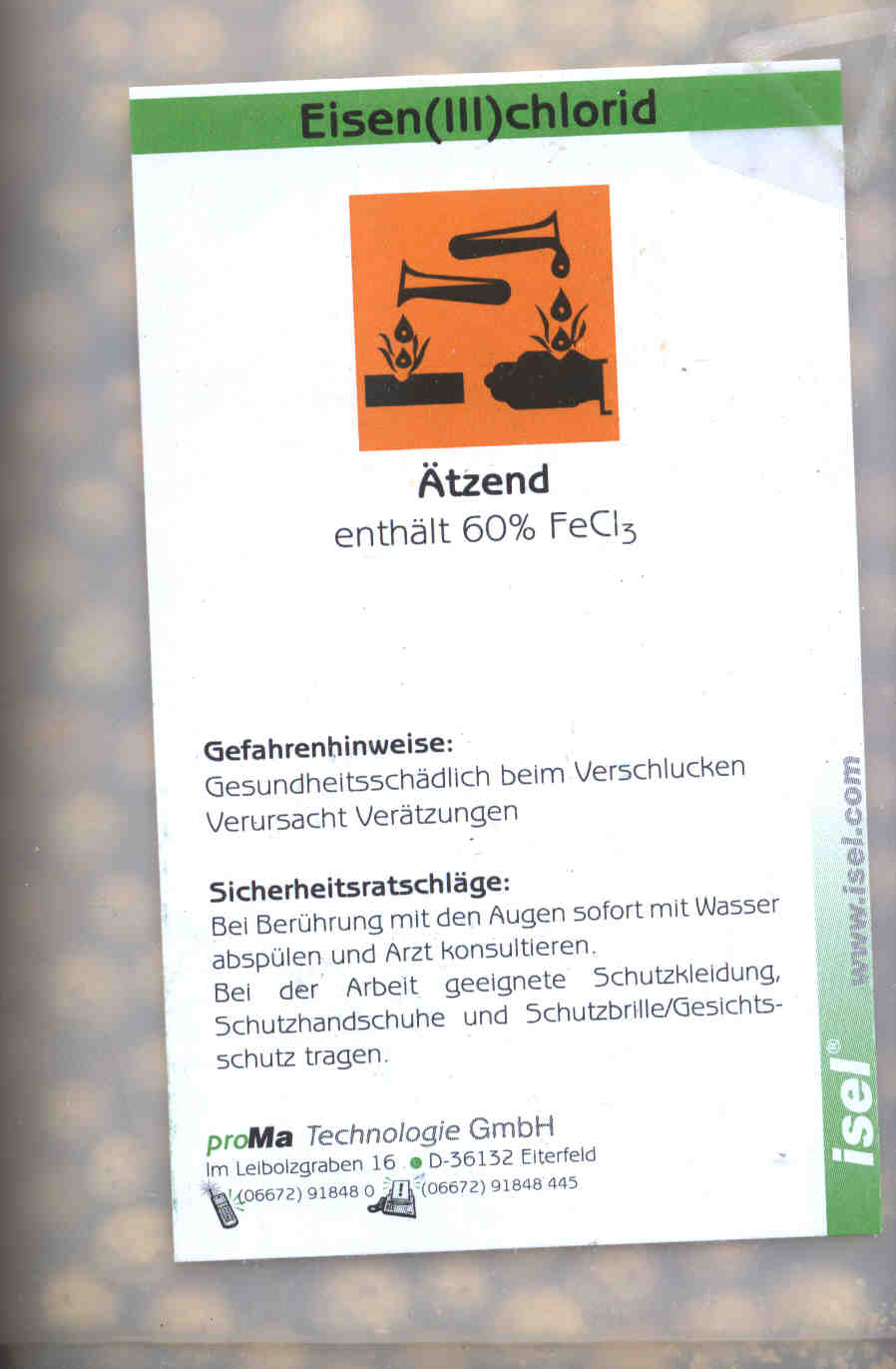 Eisen 3 Chlorid