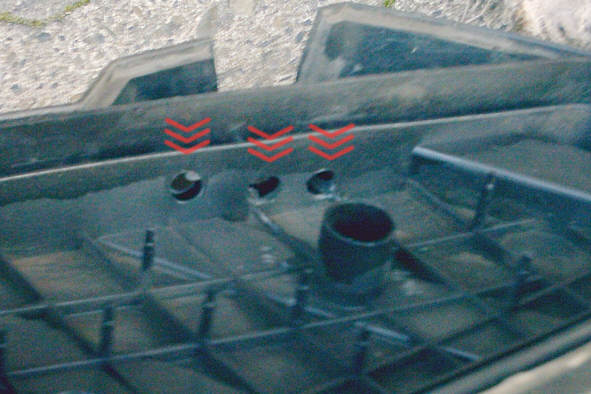 Piaggio Sfera Luftfilter ueberarbeiten