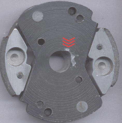 Minibike Rennkupplung demontieren 