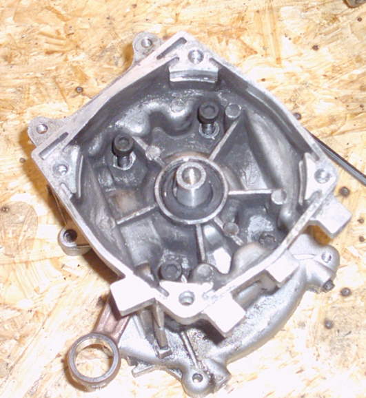 Minibike Kurbelwellenausbau