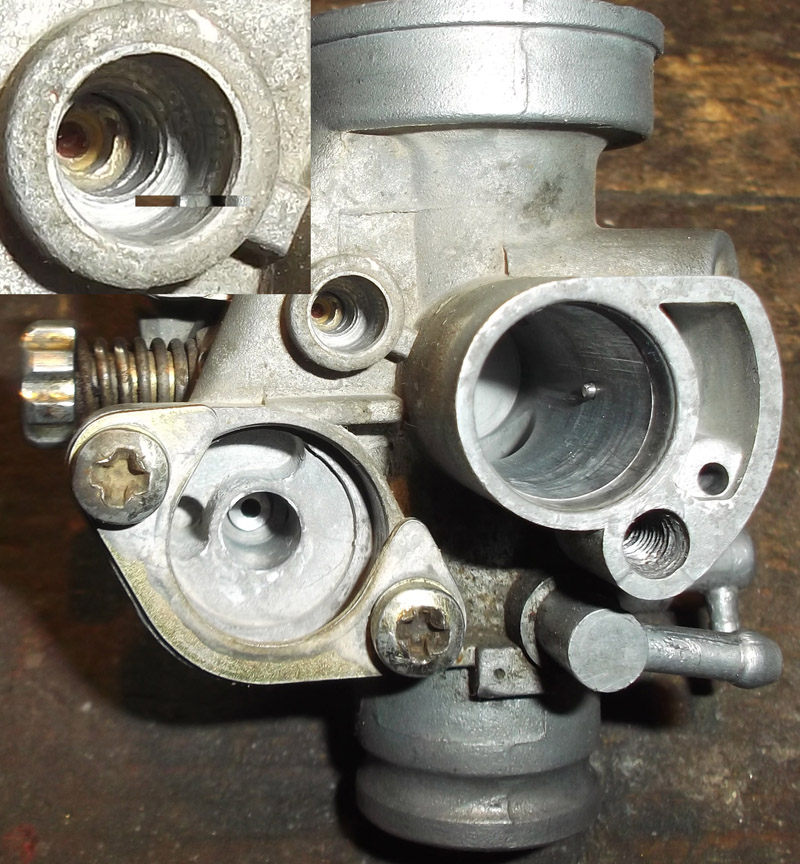 Schwimmerkammerventil bearbeiten