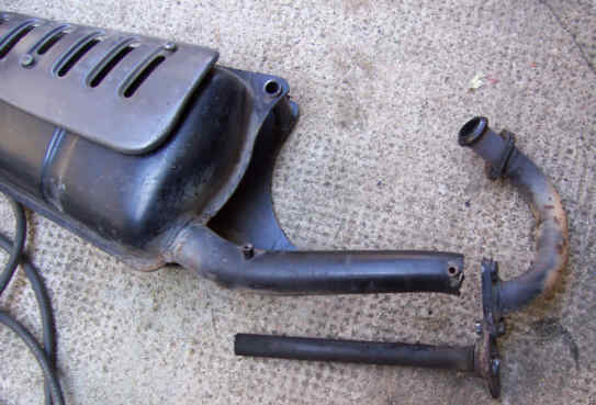 Piaggio Free 25 Auspuff Drossel