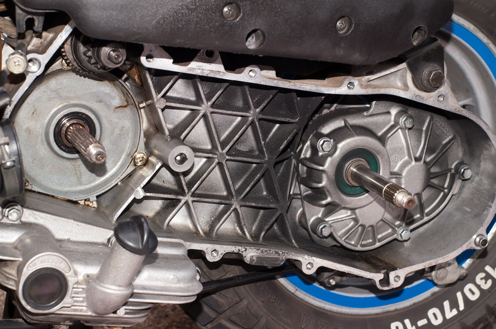 piaggio sfera 125 wellendichtring wechseln