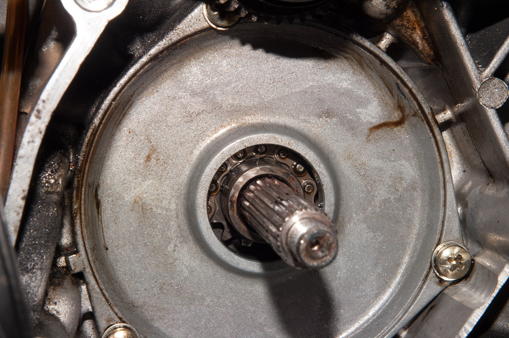 piaggio sfera 125 wellendichtring wechseln