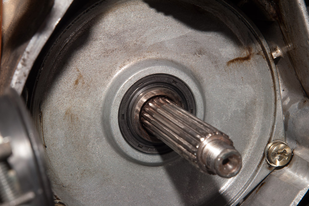 piaggio sfera 125 wellendichtring wechseln