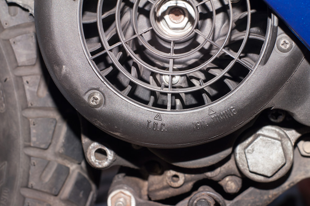 piaggio sfera 125 ventile einstellen