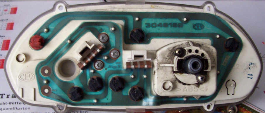 PIAGGIO TPH Tacho an Sfera