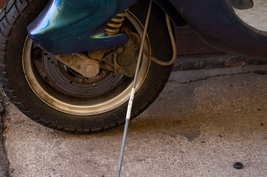 Wechsel Tachowelle Piaggio Sfera Bild