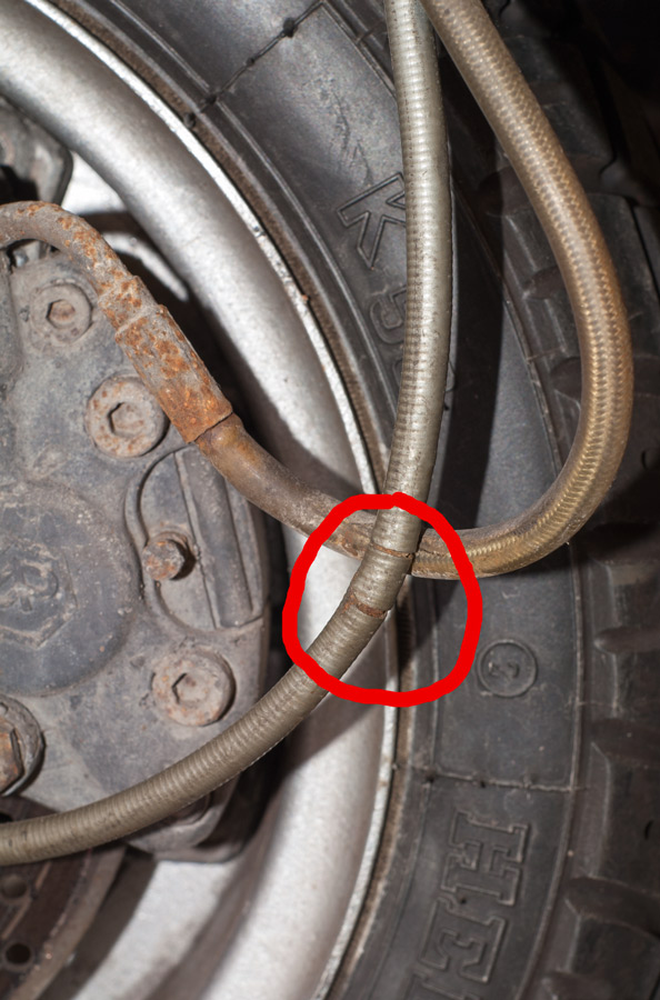 Wechsel Tachowelle Piaggio Sfera Bild