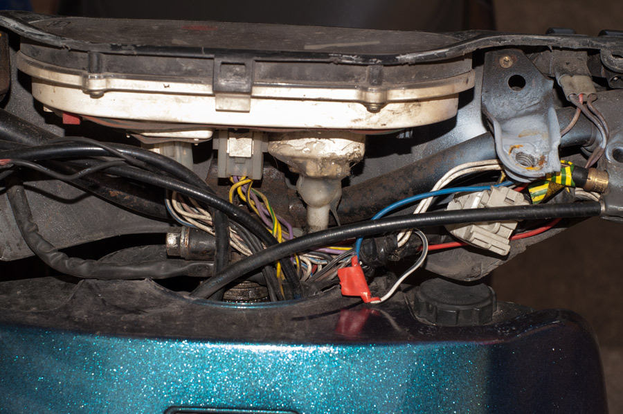 Wechsel Tachowelle Piaggio Sfera Bild