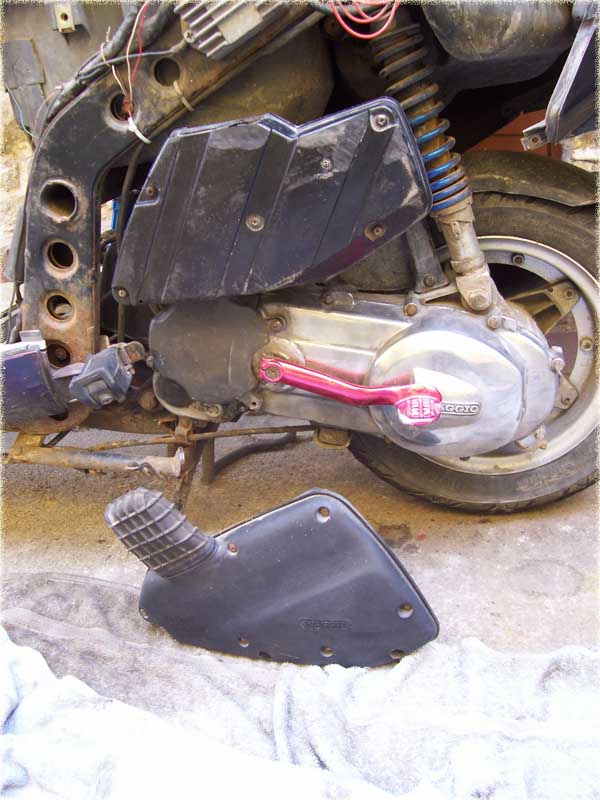 Sfera RST Luftfilter auf der Sfera NSL