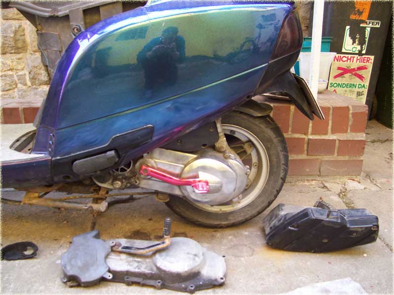 Sfera RST Luftfilter auf der Sfera NSL