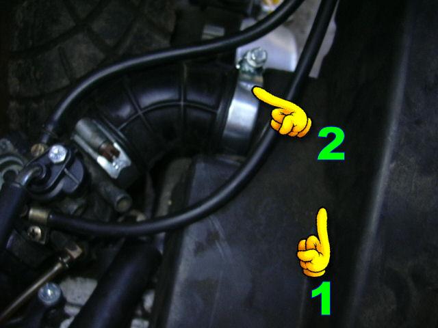 Vergaser und Membraneinbau