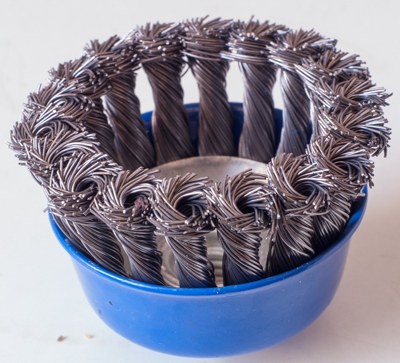 Topfbuerste fuer den Winkelschleifer