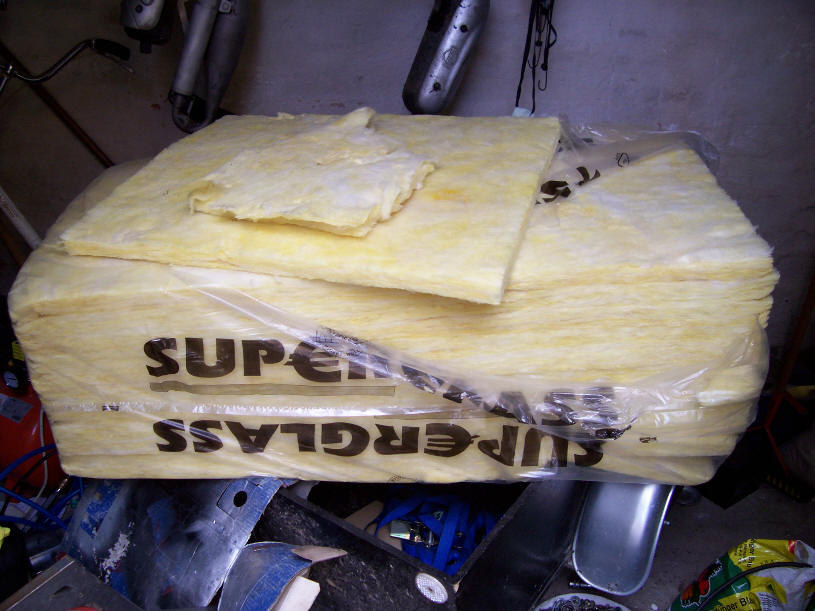 Daemwolle fuer Auspuffanlagen